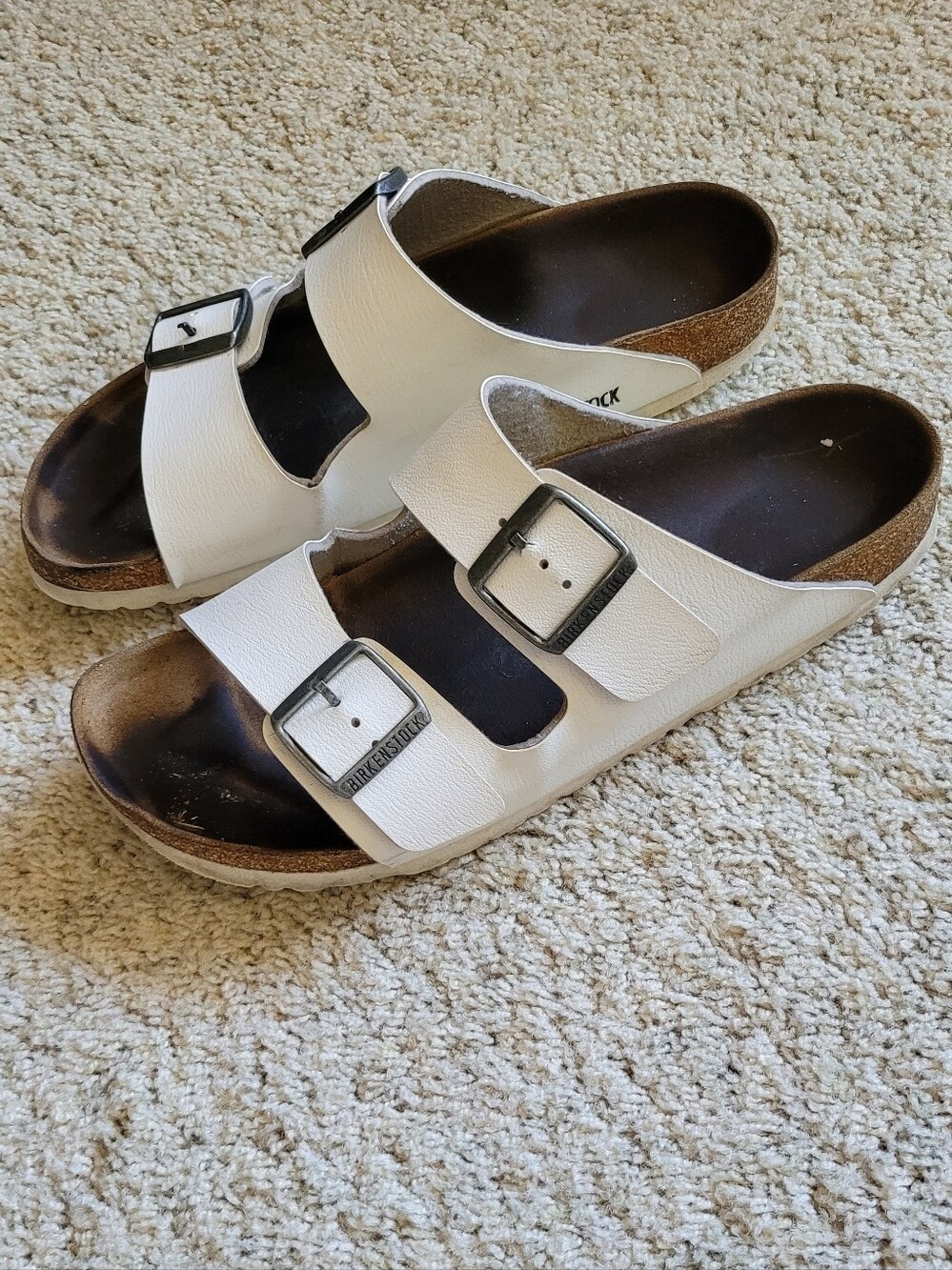 Birkenstock White Size 41  Nice Shape!